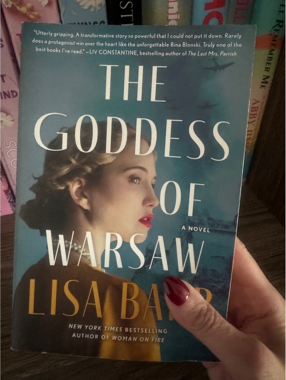 The Goddess of Warsaw by Lisa Barr - Hardcover Novel
